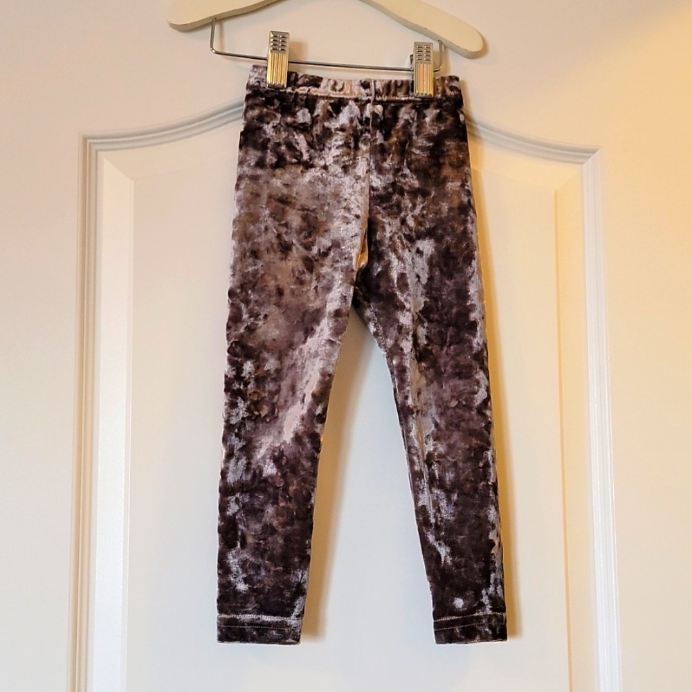Trellis Cooper velvet leggings